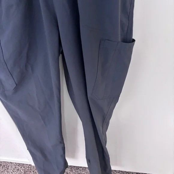 Wonderwink renew gray hospital utility Jumpsuit with Drawstring Waist M - Picture 11 of 16